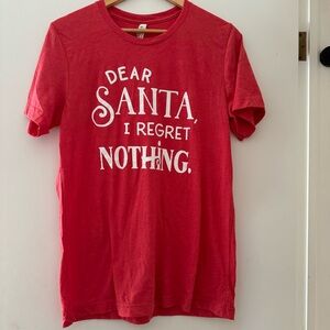 NEW Santa T-shirt, Bella + Canvas